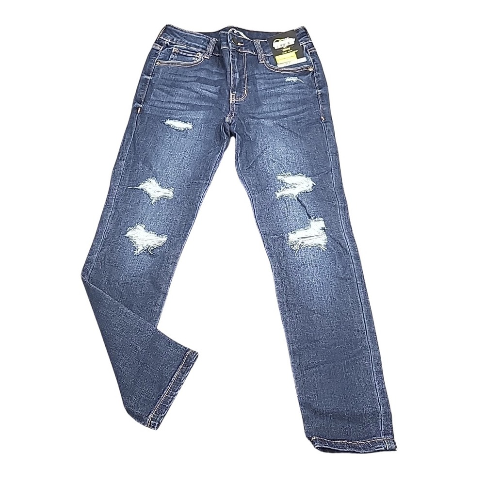 Girls High Rise Skinny Jeans - art class Dark Wash Blue Size 10